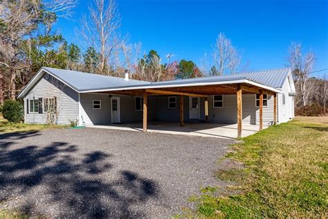 Ranch House With Attached Carport 